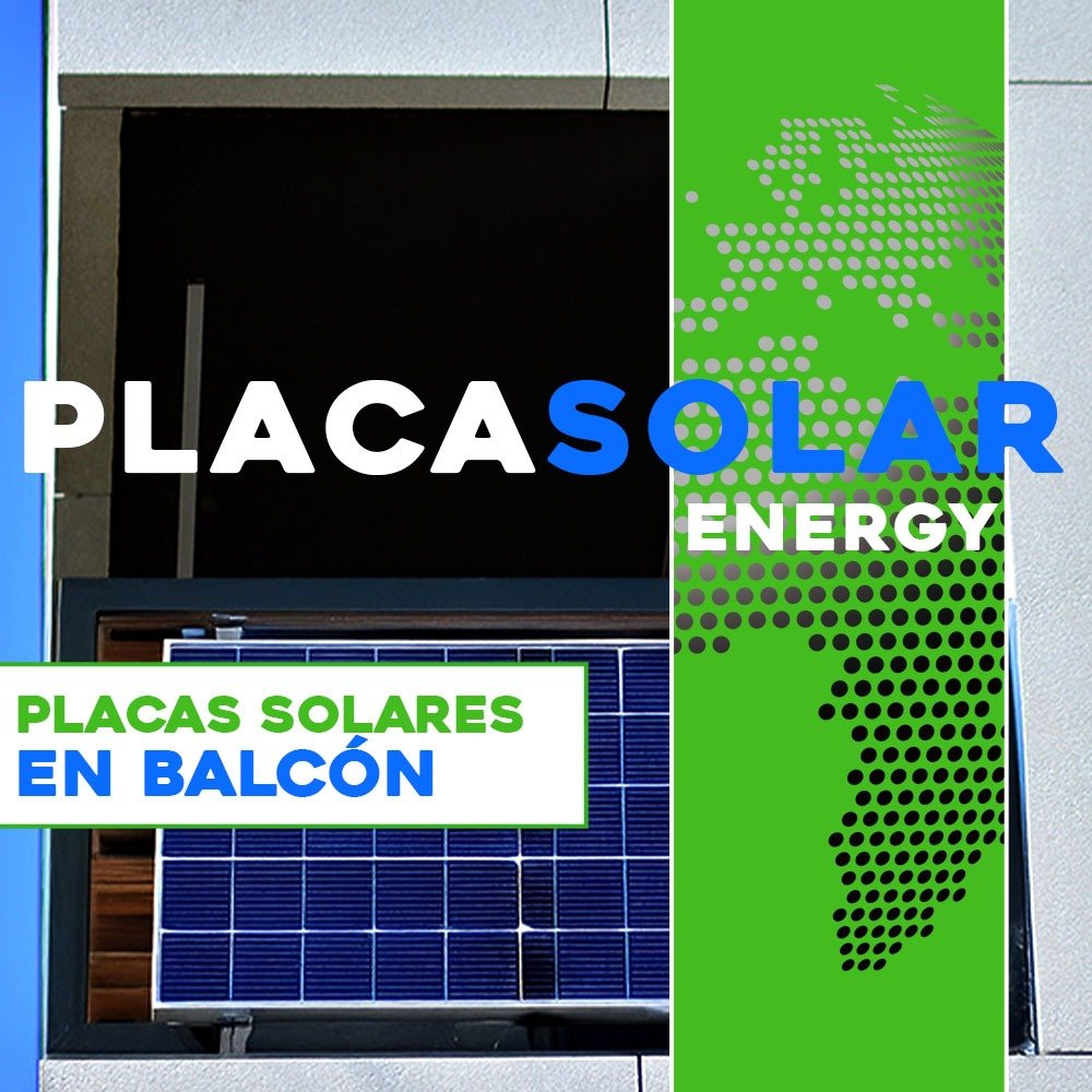 instalar placas solares en balcón