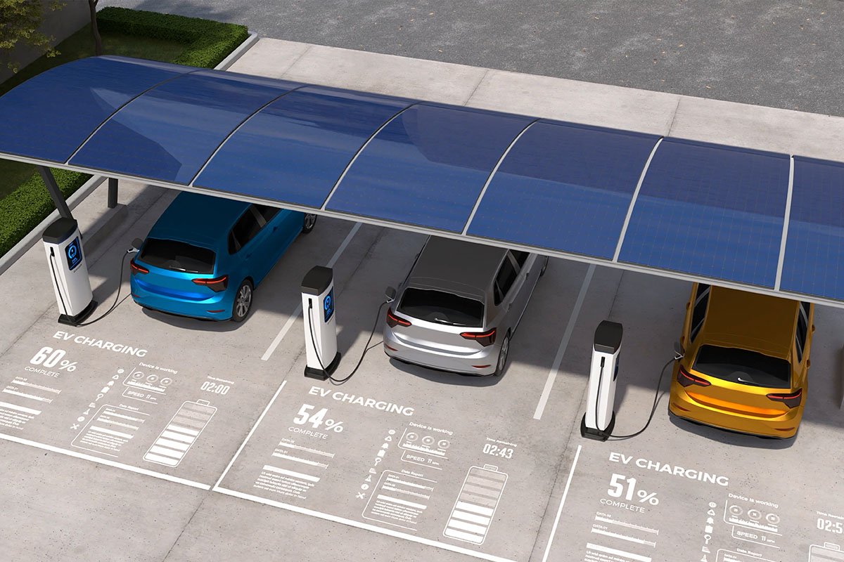 marquesinas para carga coches electricos